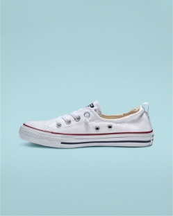 Converse Chuck Taylor All Star Shoreline Női Slip On Fehér | PCTOQLD-HU